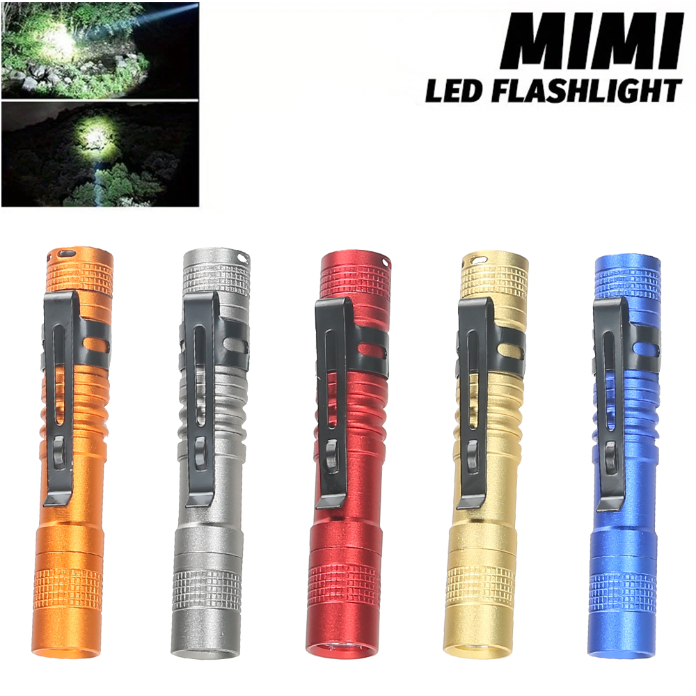 Outdoor Camping Light Portable - ミニポータブル LED ペンライト クリップ付き 超高輝度 高ルーメン