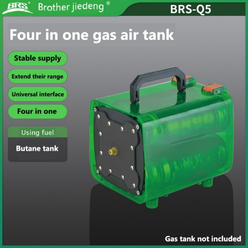 Outdoor Camping Warehouse - BRS アウトドアトラベルキャンプピクニック用パワーエネルギー貯蔵庫 4 in 1出力 ガスプロパンタンク集中ユニット