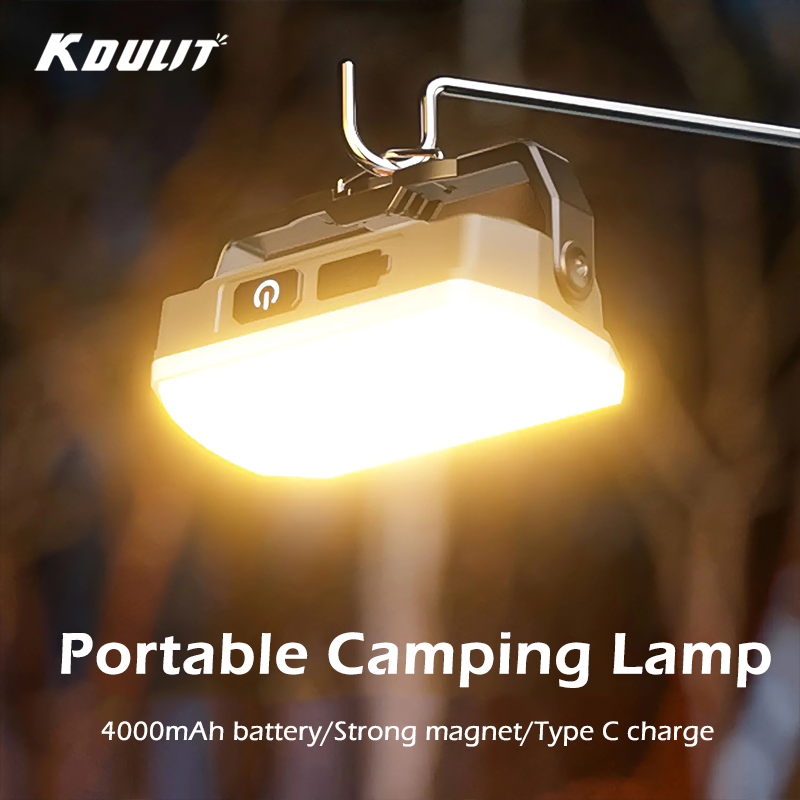 Outdoor Camping Light Portable - ポータブルアウトドアキャンプランタン超長バッテリー寿命充電式非常灯強力な磁石作業灯修理用