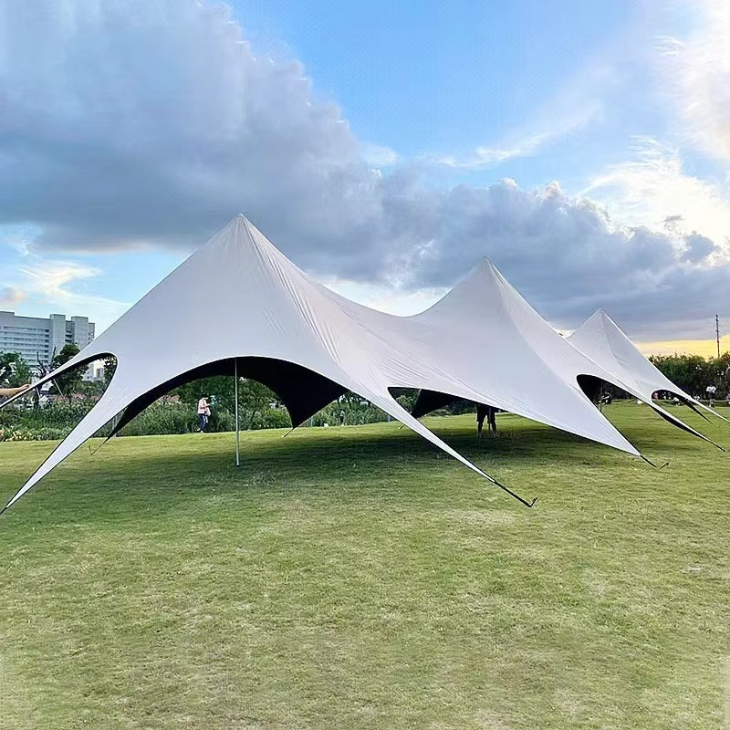 Outdoor Camping Events 2026 - 2026年 20メートル大型高級屋外キャンプ用キャノピータープテント 40人収容 結婚式パーティーイベントテント