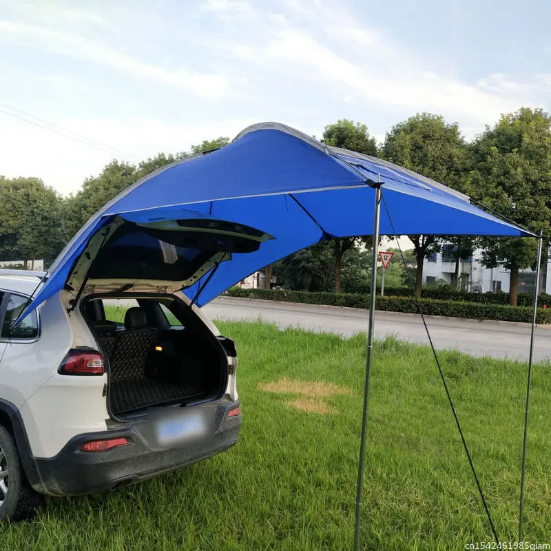 Outdoor Camping Car Tail Tent - ポータブルテールテント車のサイドテントアウトドアキャンプ多人数防雨サンシェードオーニング