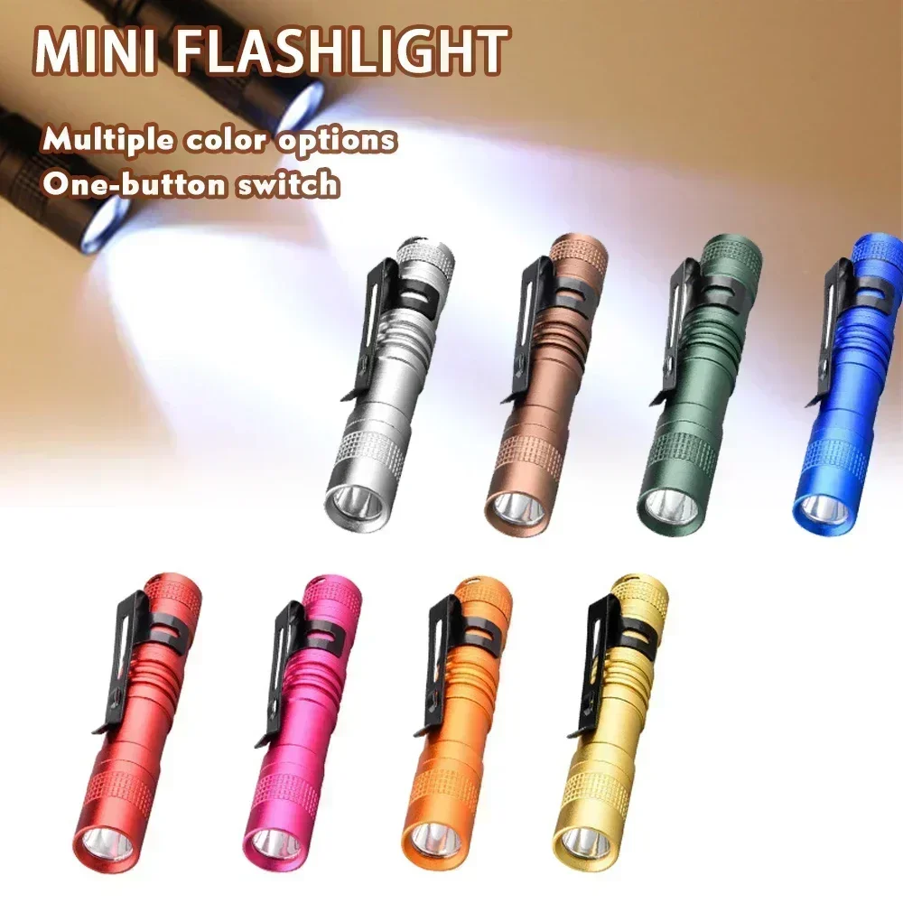 ミニポータブル LED ペンライト クリップ付き 超高輝度  - Outdoor Camping Light Portable のレビューと価格