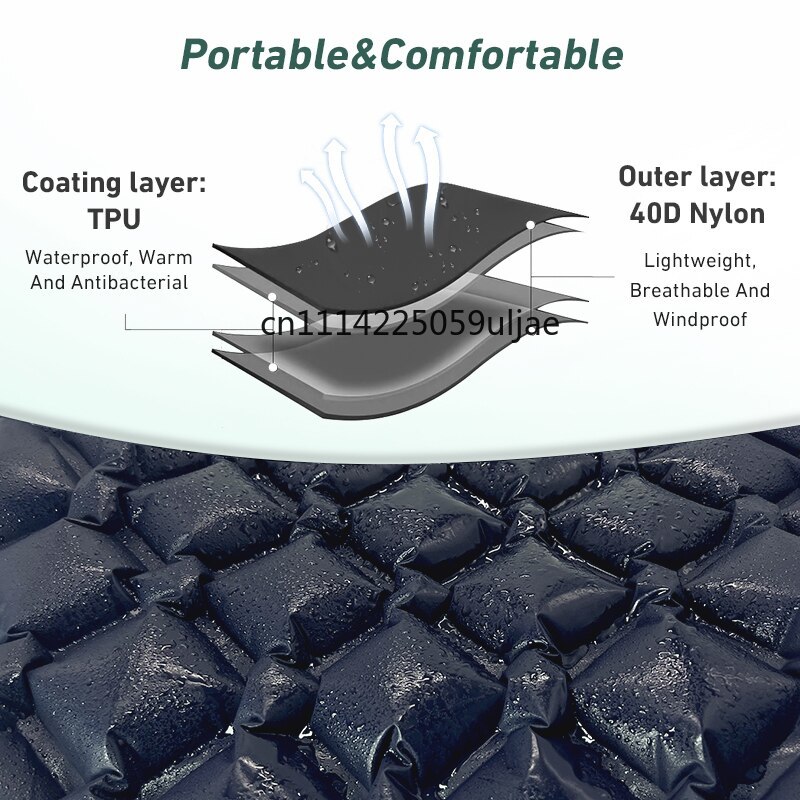 WESTTUNE キャンプスリーピングパッド超軽量インフレー - Outdoor Inflatable Camping Tent With Air Pump のレビューと価格