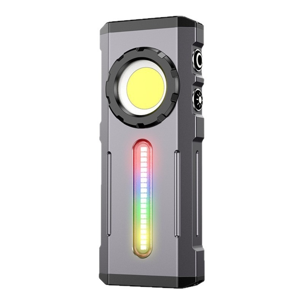 ミニポータブル超高輝度懐中電灯長持ち磁気雰囲気トーチ屋外検査 - Outdoor Camping Light Portable のレビューと価格
