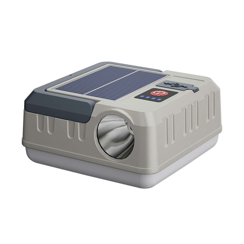 新しいポータブルソーラーキャンプライト多機能キャンプ場ランタ - Camping Solar Lantern のレビューと価格