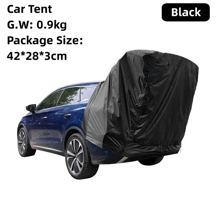 屋外防水キャノピー ルーフトップ 車後部キャンプテント グラ - Outdoor Camping Car Tail Tent のレビューと価格
