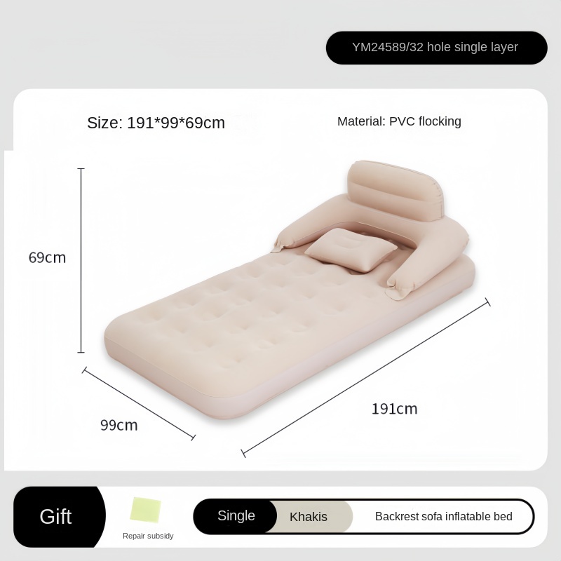 屋外多機能2人用キャンプ用インフレータブルベッド、ポータブル - Outdoor Camping Mat のレビューと価格
