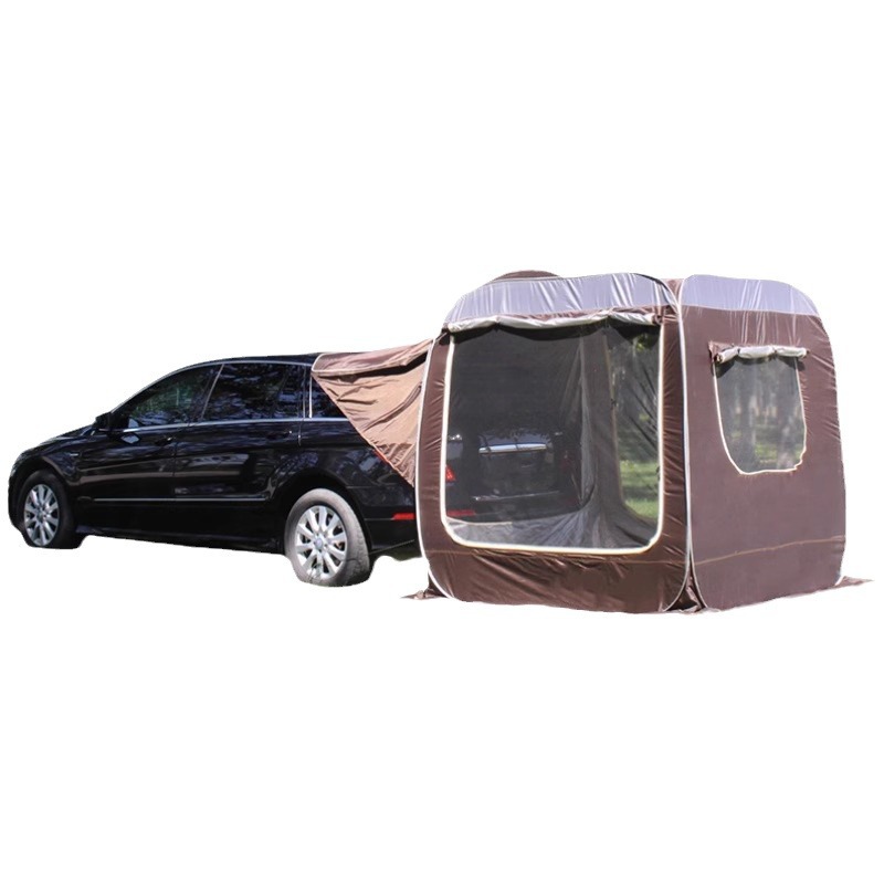 工場メーカー4人用屋外キャンプ小型ガレージトレーラーカーテー - Outdoor Camping Car Tail Tent のレビューと価格