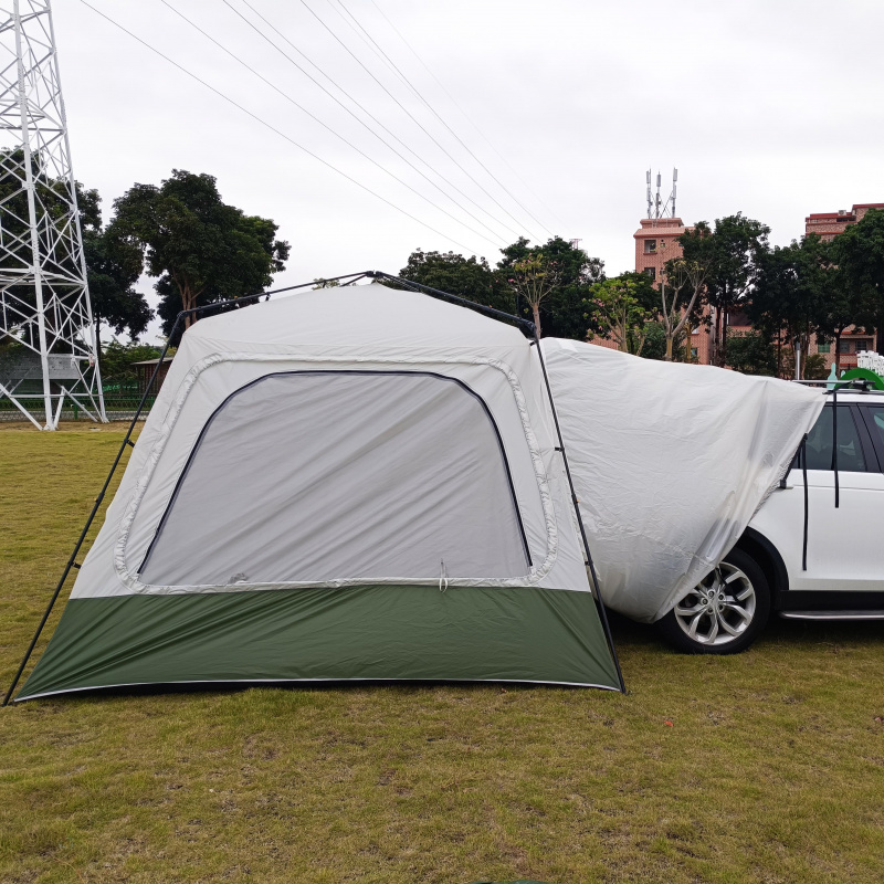 工場OEMポータブル折りたたみ式カールーフテント大容量屋外自 - Outdoor Camping Car Tail Tent のレビューと価格