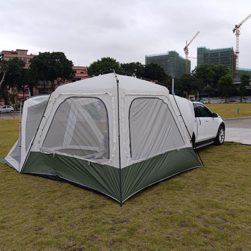 工場OEMポータブル折りたたみ式カールーフテント大容量屋外自 - Outdoor Camping Car Tail Tent のレビューと価格