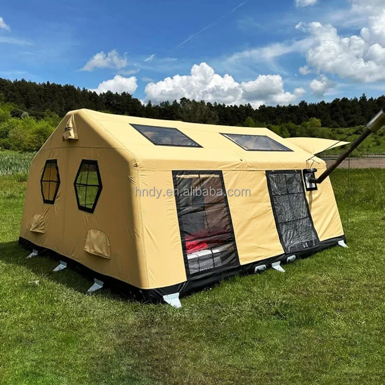 大型屋外キャンプ用防水PVCインフレータブルテント（エアポン - Outdoor Inflatable Camping Tent With Air Pump のレビューと価格