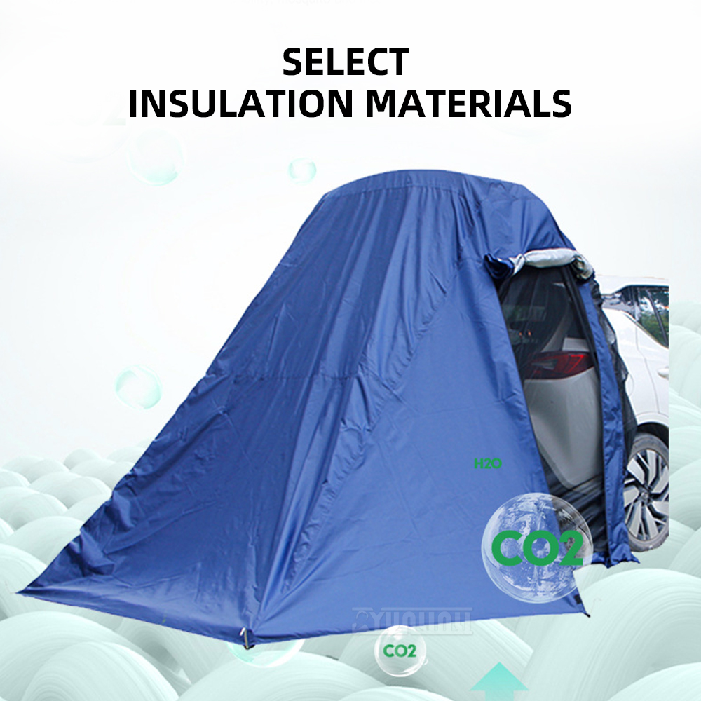 車トレーラーテント カーポート SUV 車キャンプテント ア - Outdoor Camping Car Tail Tent のレビューと価格