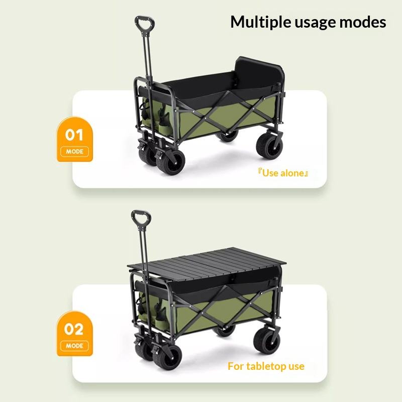工場直売 四輪プラットフォーム キャンプ用ユーティリティワゴ - Outdoor Camping Set のレビューと価格