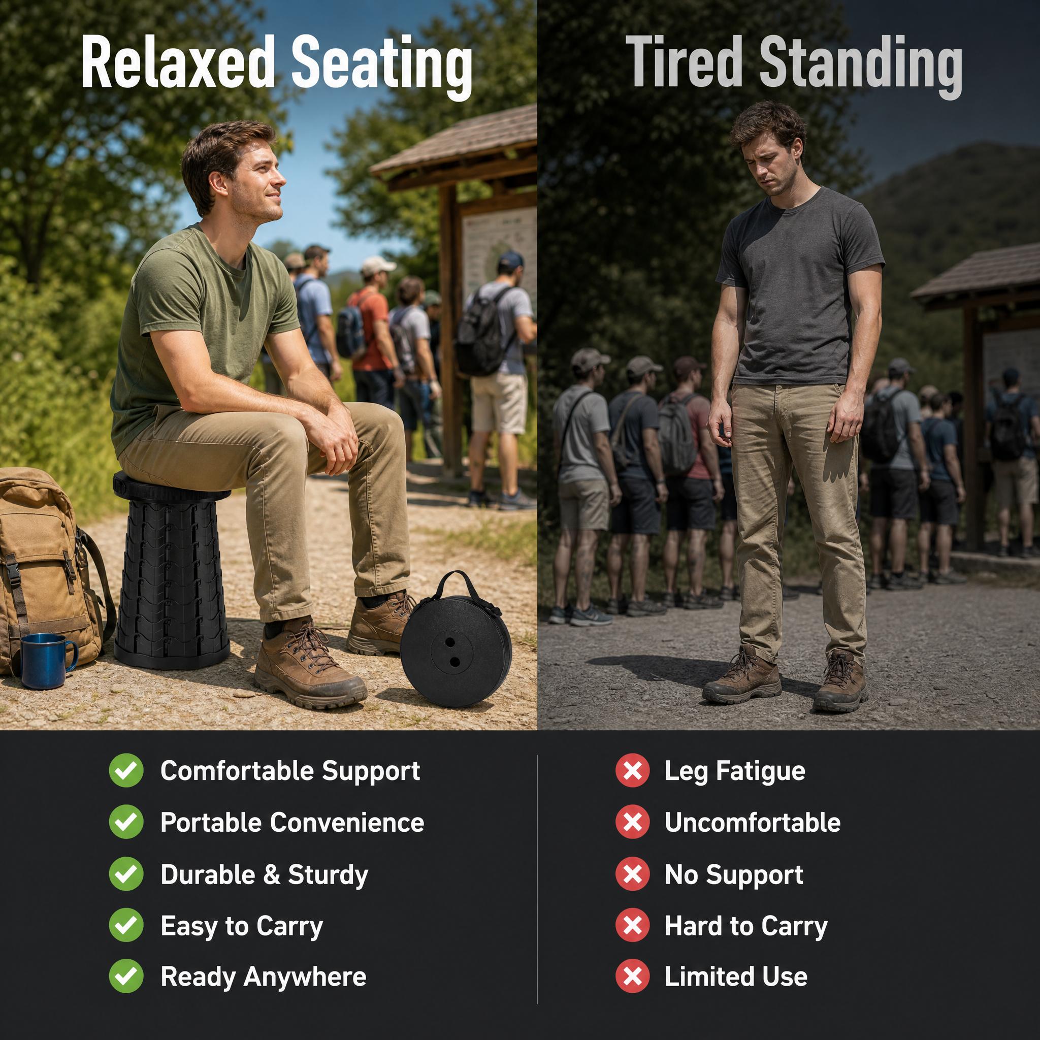2026 軽量ポータブル折りたたみ釣り用スツール コンパクト - Outdoor Camping Events 2026 のレビューと価格