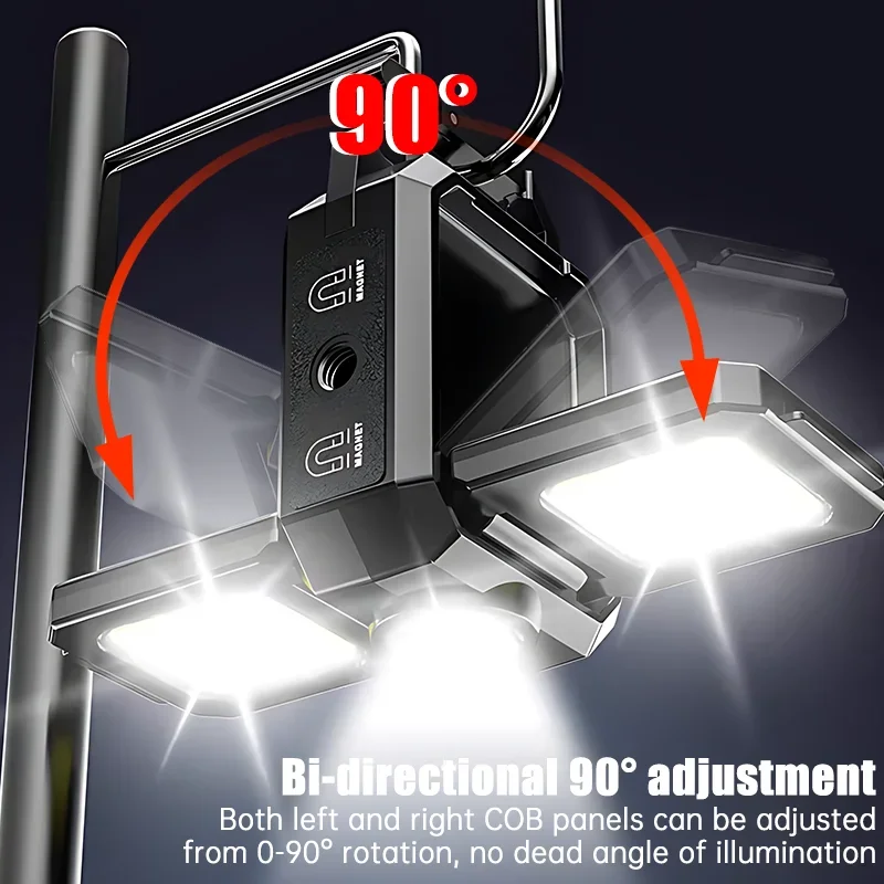 ミニ懐中電灯キーホルダーライト COB ワークライト USB - Outdoor Camping Light Portable のレビューと価格