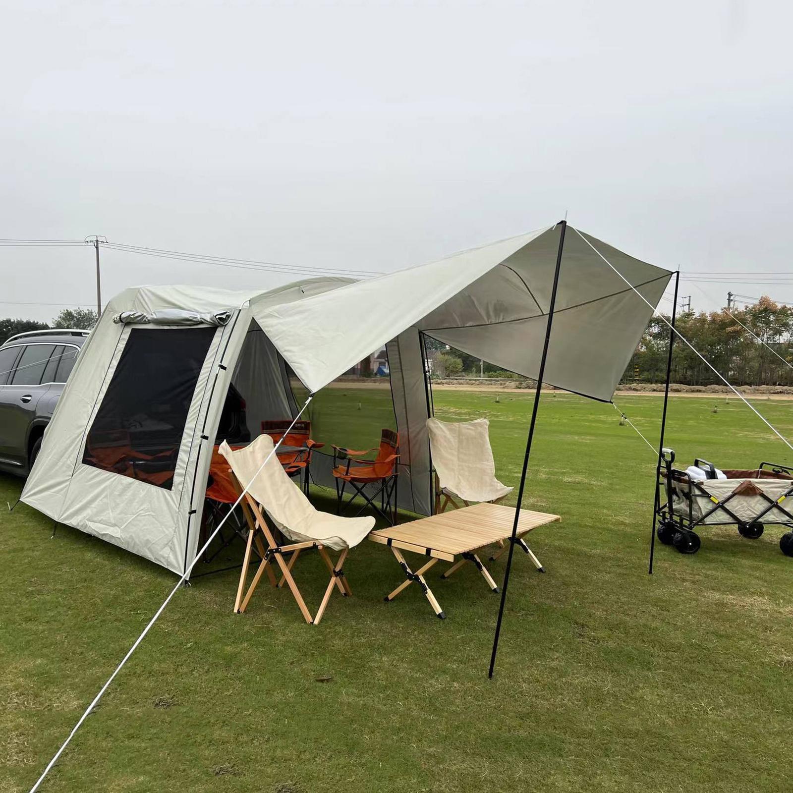 キャンプ,屋外シェルター,屋外車,トレーラー,ビーチ用の防水 - Outdoor Camping Car Tail Tent のレビューと価格