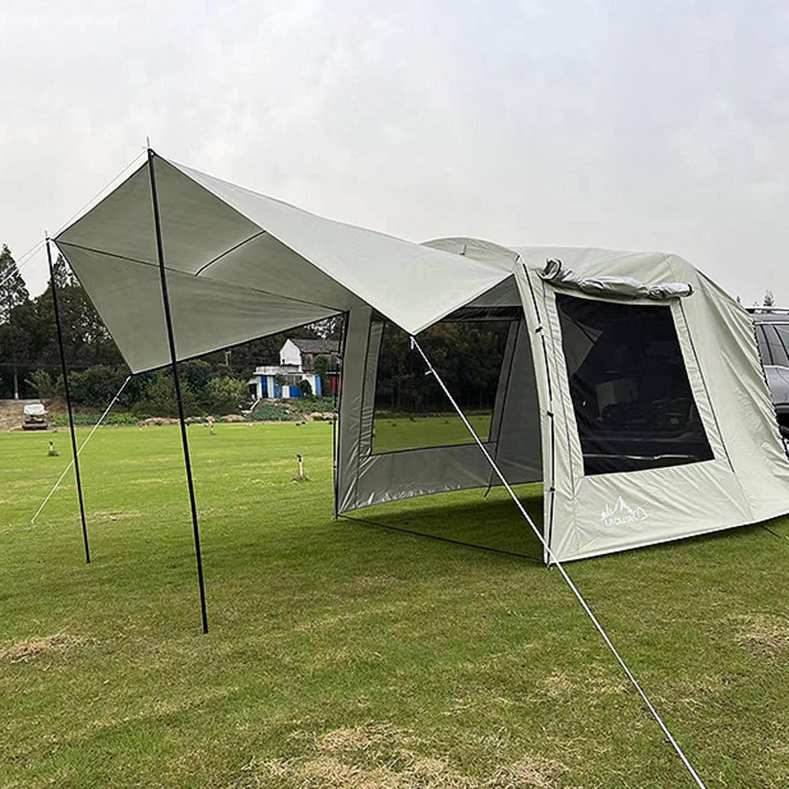 キャンプ,屋外シェルター,屋外車,トレーラー,ビーチ用の防水 - Outdoor Camping Car Tail Tent のレビューと価格