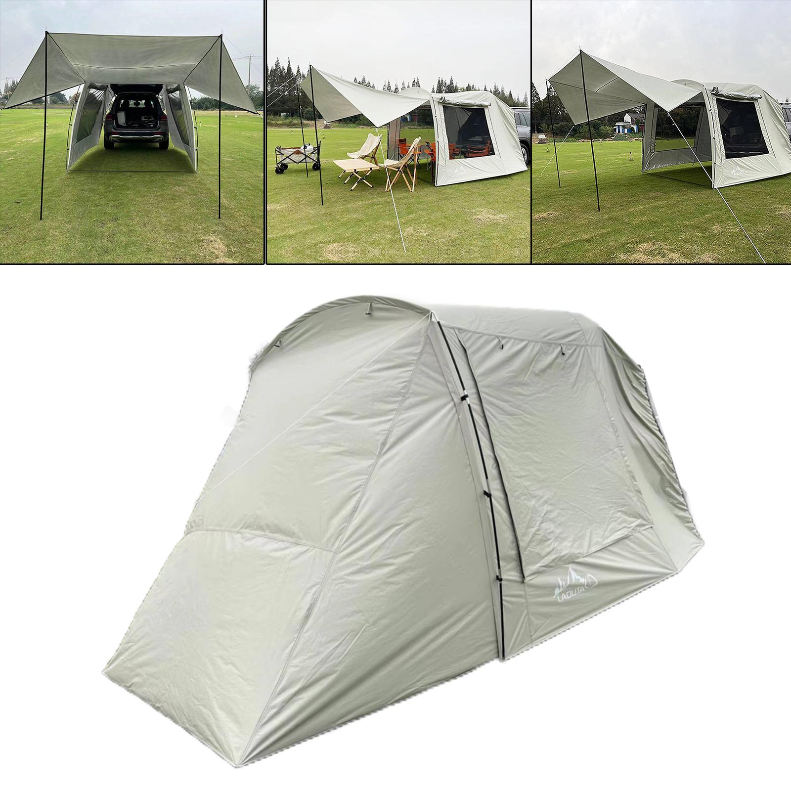 キャンプ,屋外シェルター,屋外車,トレーラー,ビーチ用の防水 - Outdoor Camping Car Tail Tent のレビューと価格