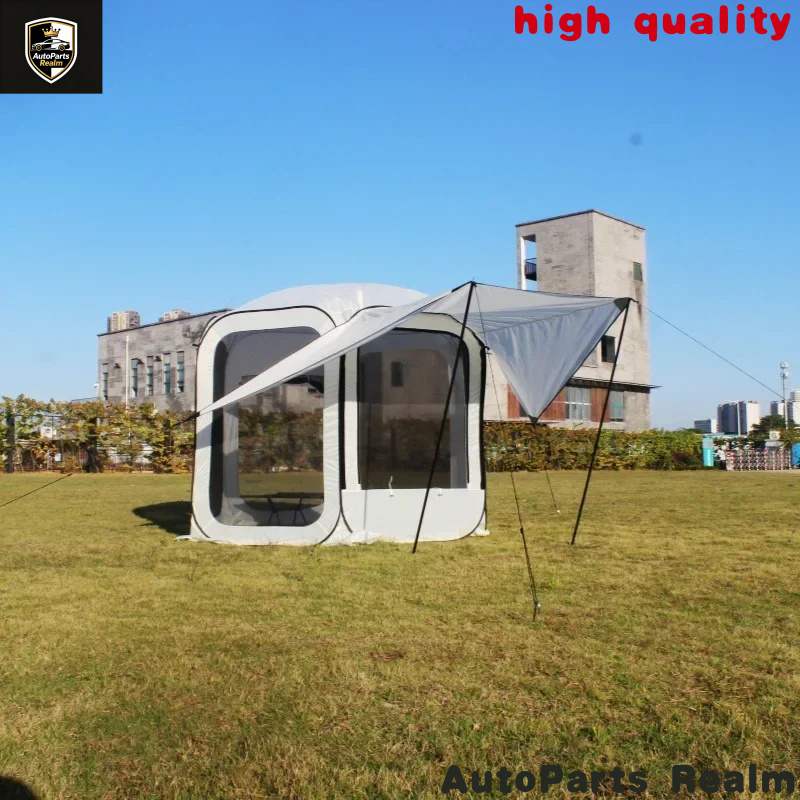 新製品は速く売れています。折りたたみ式通気性のある六面MH中 - Outdoor Camping Car Tail Tent のレビューと価格