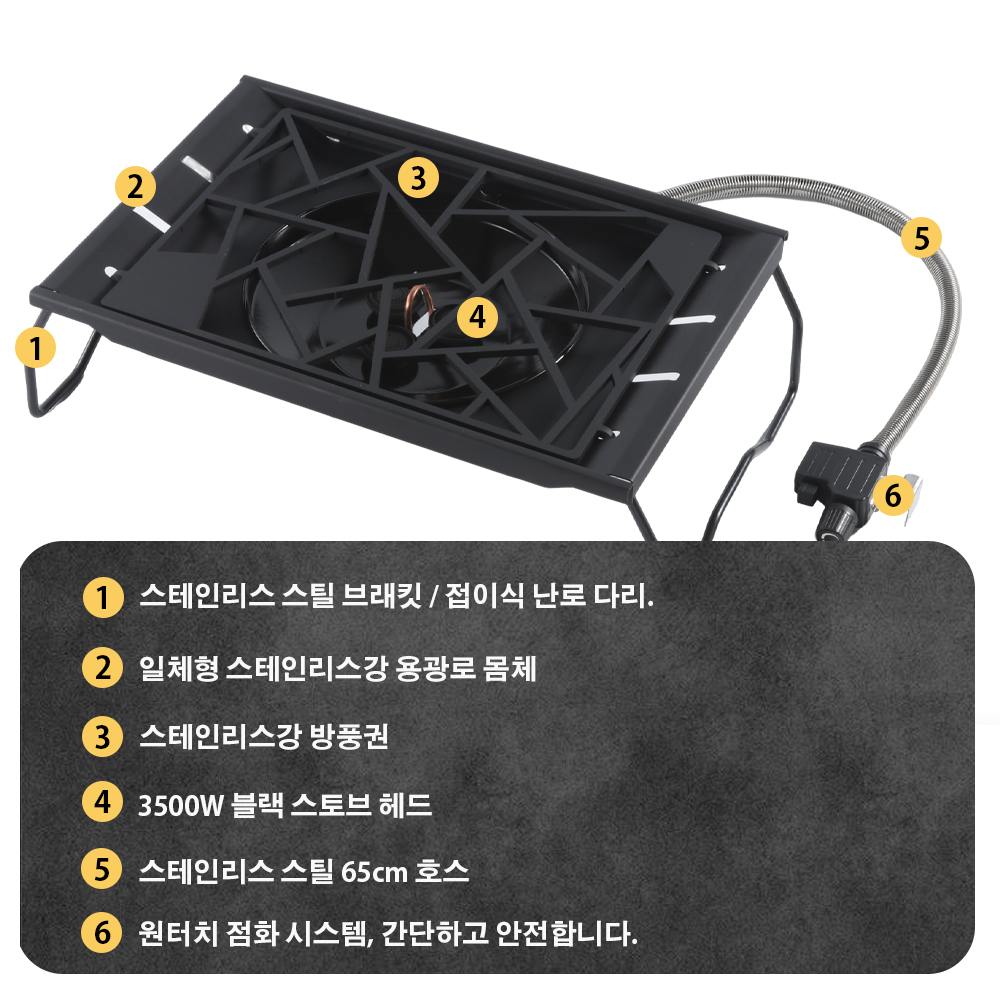 Pandatour キャンプ IGT ストーブ 6500W  - Outdoor Camping Oven のレビューと価格