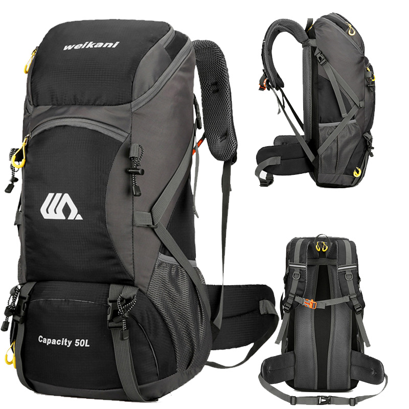50L 旅行バックパックキャンプ男性大型ハイキングバッグ観光 - Outdoor Camping Warehouse のレビューと価格