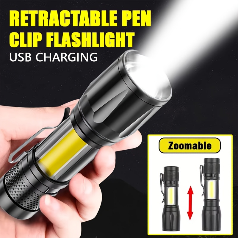 ミニ LED 懐中電灯 COB 投光器ポータブル作業トーチ  - Outdoor Camping Light Portable のレビューと価格