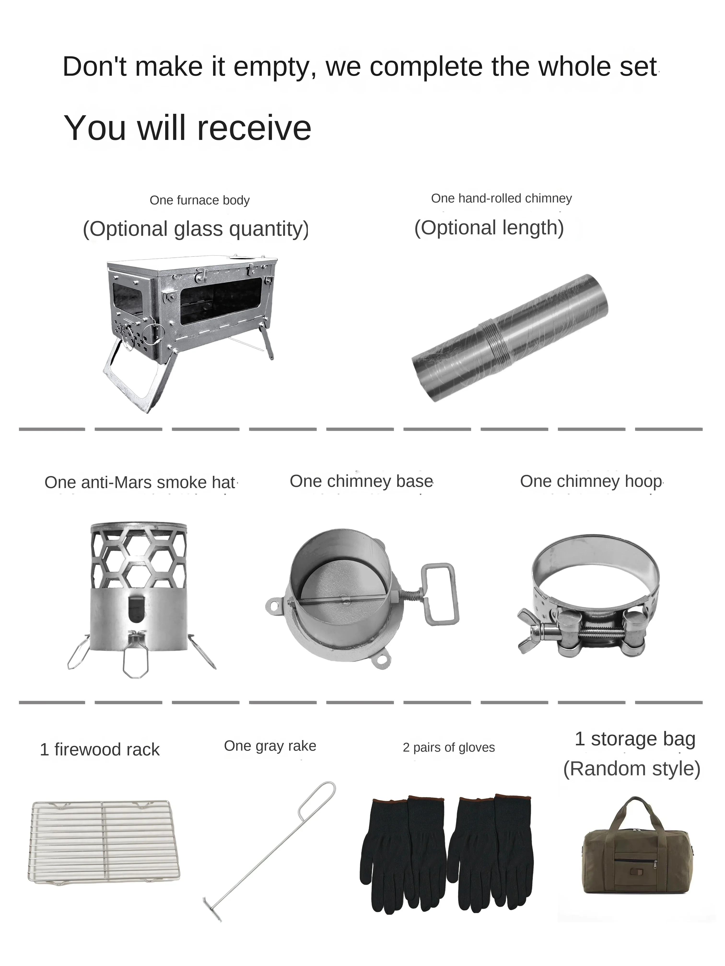 Wt star-tiチタン合金折りたたみ薪ストーブ,ストーブ - Outdoor Camping Oven のレビューと価格