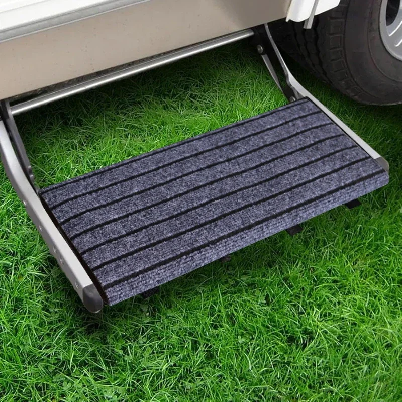 屋外キャラバンステップドアマットRVステップ階段カーペットヘ - Outdoor Camping Mat のレビューと価格
