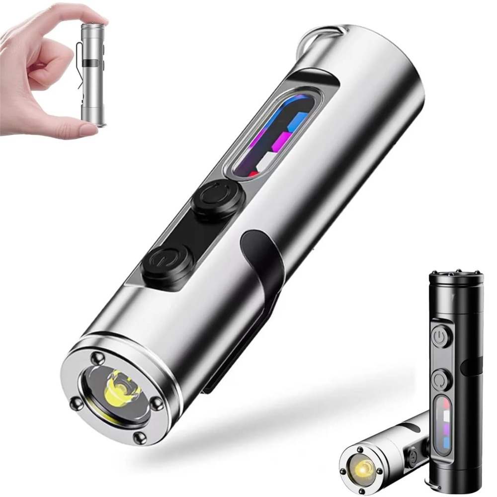 LED 懐中電灯ミニポータブル EDC トーチ Type-C - Outdoor Camping Light Portable のレビューと価格