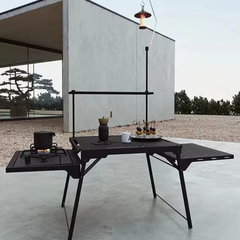 SM-IGTN アルミ製ポータブルキャンプキッチンテーブル  - Outdoor Camping Warehouse のレビューと価格