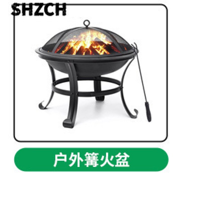 屋外用炭火暖炉、キャンプ・パティオ・庭用 - Outdoor Camping Set のレビューと価格