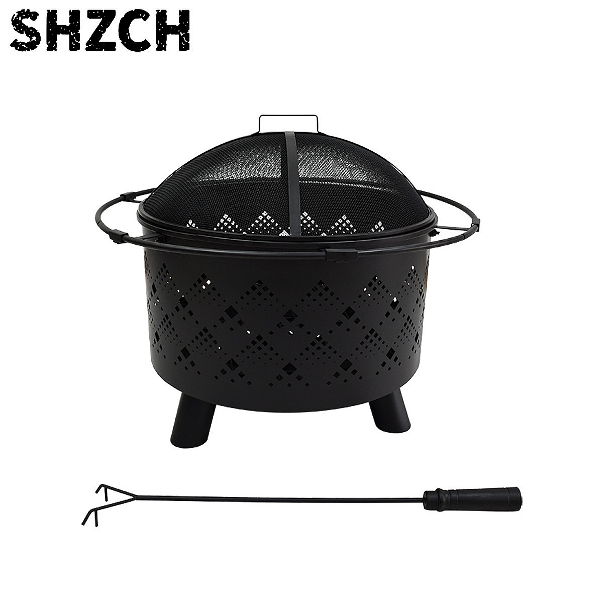 屋外用炭火暖炉、キャンプ・パティオ・庭用 - Outdoor Camping Set のレビューと価格