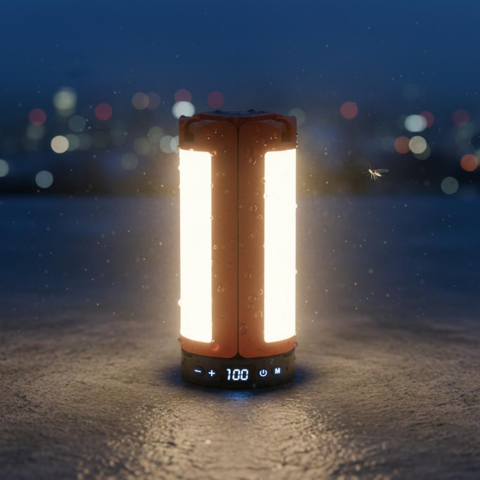 伸縮式テントランプ高さ調節可能ポータブルキャンプランプ折りた - Outdoor Camping Light Portable のレビューと価格