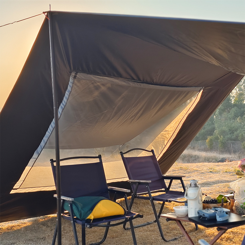 工場直販 ポリエステル製 防水 トラベルサイドテント スクリ - Outdoor Camping Car Tail Tent のレビューと価格