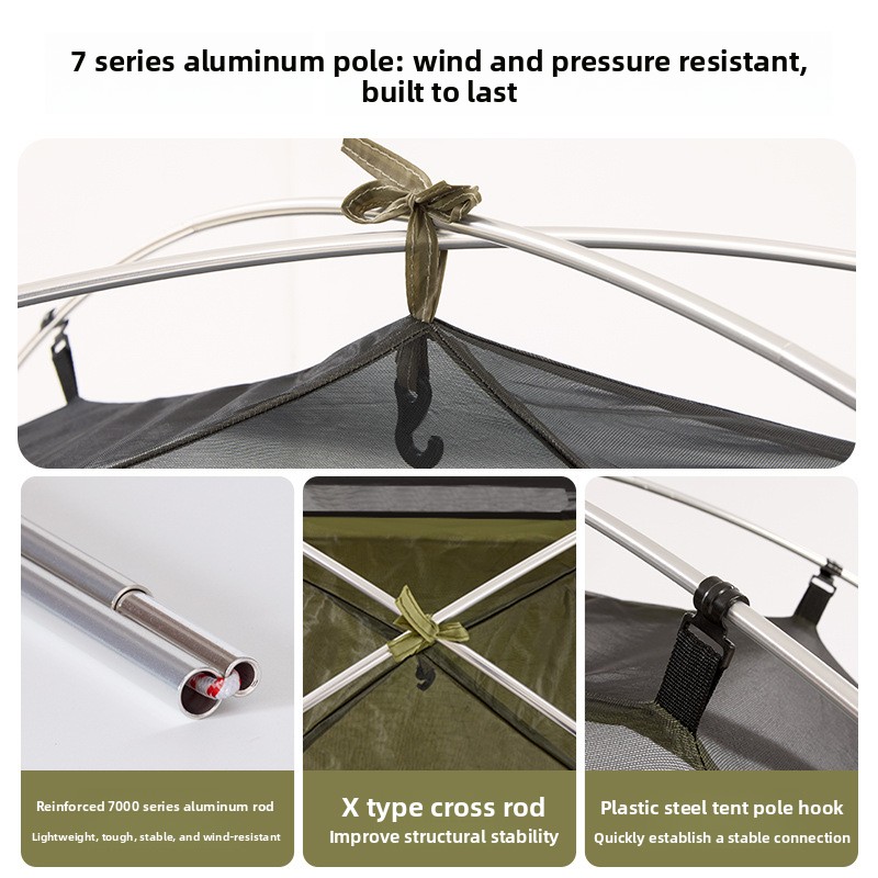ハイキング、登山、トレッキング、キャンプ用テント、二層構造、 - Outdoor Camping Set のレビューと価格