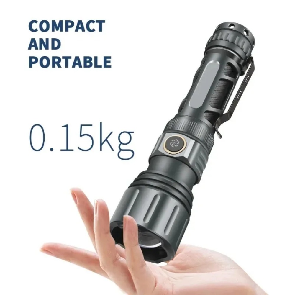 超高輝度懐中電灯ポータブル充電式 LED ランプ戦術的なキャ - Outdoor Camping Light Portable のレビューと価格