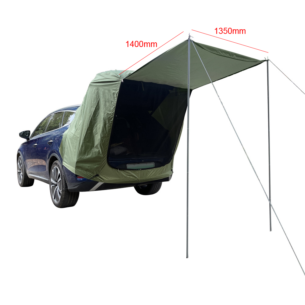 屋外の車のリアテント,キャノピー付きの車のリアテント,防水, - Outdoor Camping Car Tail Tent のレビューと価格