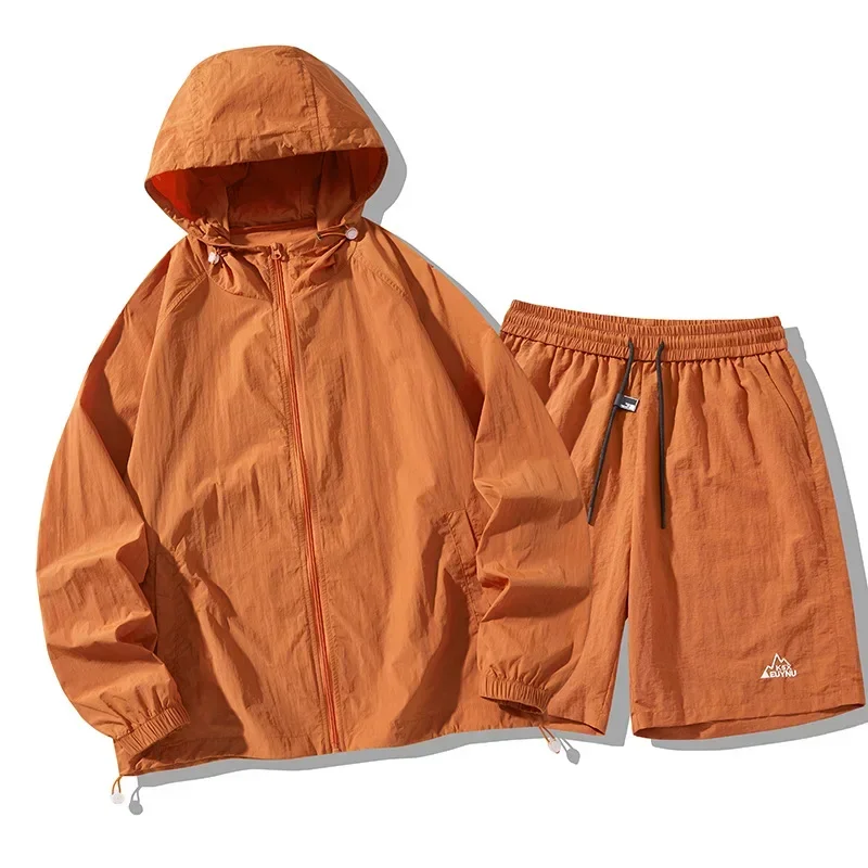 アイスシルク屋外日焼け止め服セット帽子薄くて通気性のある速乾 - Outdoor Camping Set のレビューと価格
